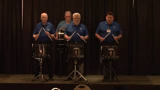 The USAF D&B Corps Alumni Drum Ensemble – 2019